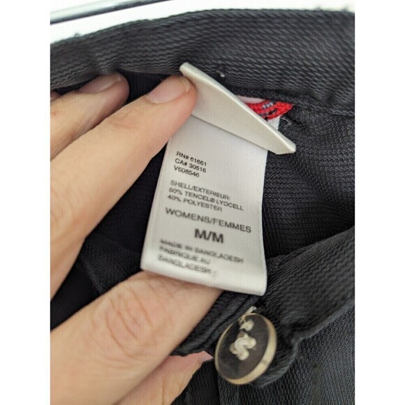 The North Face Pants Womens 8 Gray Tencel Cropped Straight Leg Outdoor Gorpcore - Picture 8 of 10